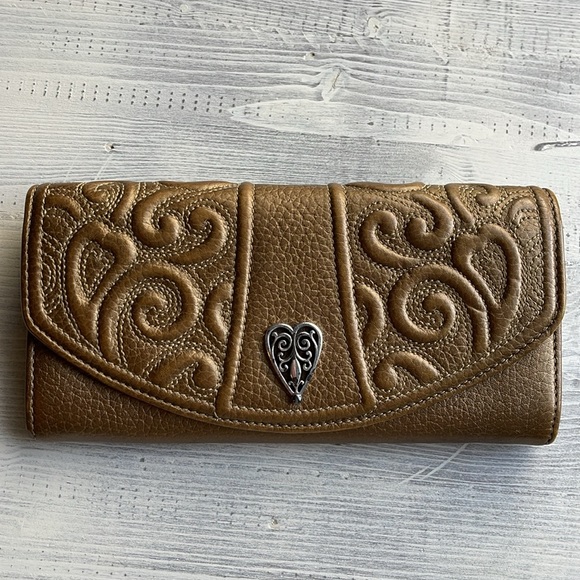 Brighton Handbags - Brighton Tooled Leather Wallet